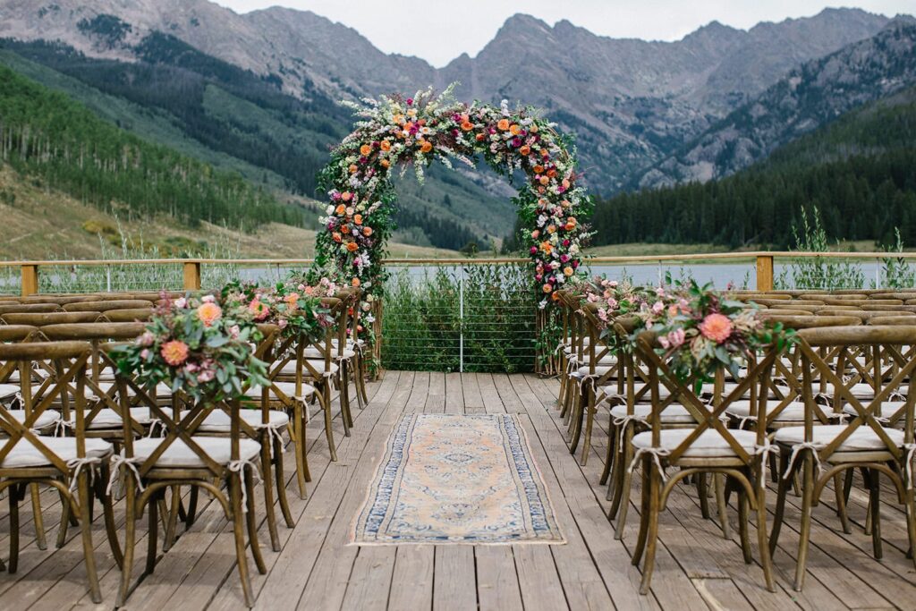 Piney River Ranch wedding venue, Vail, Colorado