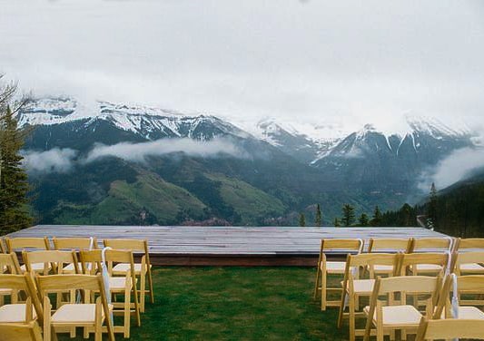 San Sophia Overlook, Telluride Colorado wedding venue